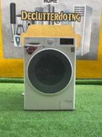 Neatly Used Front Load (Wash & Dry) Washing Machine 8/5kg, White, Inverter Direct Drive Motor, ThinQ Ai,TurboWash, TrueSteam, Smart Diagnosis- F4J6TMPOW( Slightly Rusted) - Image 2