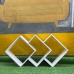 Barely Used White Floating Shelf