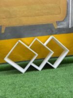 Barely Used White Floating Shelf - Image 5