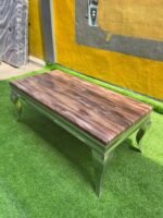 Barely Used Marble Top Quality Center Table - Image 5
