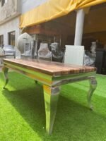 Barely Used Marble Top Quality Center Table - Image 7