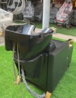 Barely Used Luxurious Leather Seat Washing Head Basin With Ceramic Bowl - Image 13