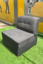 Neatly Used Single Seater Armless Sofa - Image 6