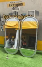 Barely Used Fancy Mirror With LED Light, Tempered/Strong Glass (Each ) - Image 5