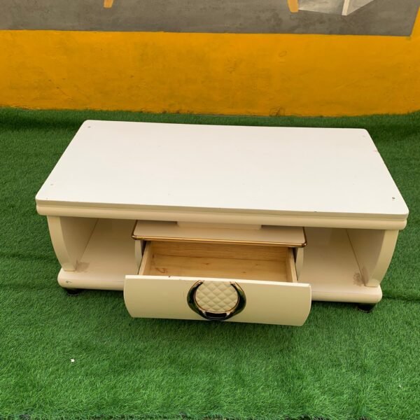 Neatly Used Cream Center Table