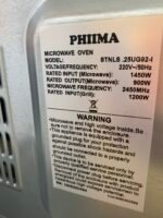 Barely Used Phiima Built in Microwave - Image 2