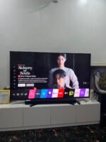 Relatively New LG 65Inch ThinQ Ai  4K Active HDR WebOS Smart TV,UN74 Series - Image 3