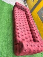 Relatively New 5 Seater Top Quality Chesterfield Sofa - Image 7