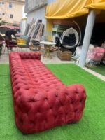 Relatively New 5 Seater Top Quality Chesterfield Sofa - Image 2