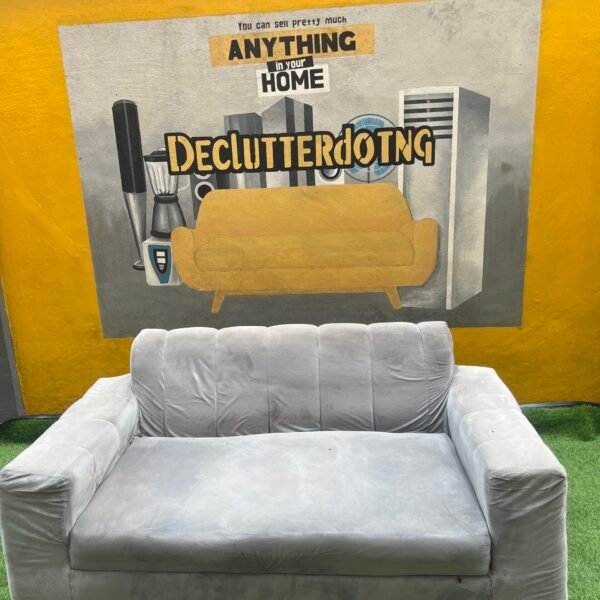 Slightly Stained 2 Seater Sofa