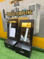 Neatly Used Floating Mirror With Drawer ~ Each - Image 2