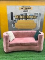 Barely Used C Shape 3 Seater Sofa With 2 Pillows - Image 4