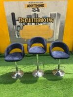 Brand New Top Quality Bar Stool ( navy blue) - Image 6