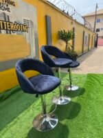Brand New Top Quality Bar Stool ( navy blue) - Image 4