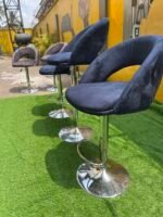 Brand New Top Quality Bar Stool ( navy blue) - Image 3
