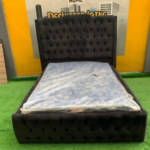 Brand New 5BY6 Upholstery Bedframe With Brand New Vitafoam Semi Orthopedic mattress