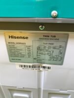 Relatively New Hisense 5kg Twin Tube Washing Machine - WSPA503 - Image 3