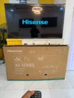 Relatively New 65inch Hisense 4k UHD Smart Tv (A6K Series)