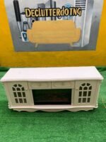 Barely Used Imported Fire Place Console(leg Stand is broken and needs fixing) - Image 14