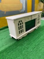 Barely Used Imported Fire Place Console(leg Stand is broken and needs fixing) - Image 12