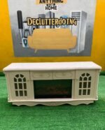Barely Used Imported Fire Place Console(leg Stand is broken and needs fixing)