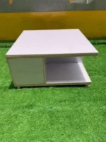 Neatly Used Very Wide White Center Table - Image 6