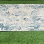 Barely used 150 x 230D Top quality Turkish center rug 100% Heat Set (blue) - Image 3