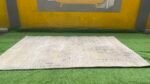 Barely used 150 x 230D Turkish top quality center rug 100% Heat Set (Cream )
