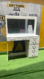 Dressing Table with Seven (7) drawers and a Mirror - Image 6