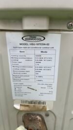 Barely Used 2HP Haier Thermocool low voltage Split AC  - Tundra series (MODEL:HSU-18TESN-02) - Image 3