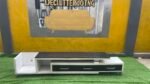 Quality black TV Console Used With some light dents