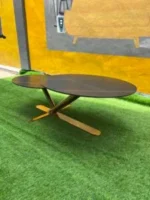 Relatively New Top Quality Marble Top Imported Luxury Center Table - Image 3
