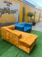 Neatly Used L Shape 4 Seater Sofa - Image 2