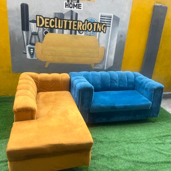 Neatly Used L Shape 4 Seater Sofa