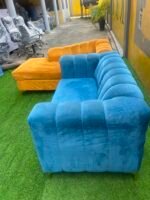 Neatly Used L Shape 4 Seater Sofa - Image 4