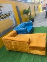 Neatly Used L Shape 4 Seater Sofa - Image 6