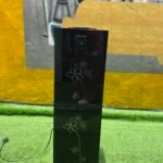 Neatly Used Rite-Tek Black Water Dispenser With Fridge Compartment