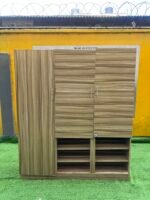 Relatively New 3 Door Wardrobe With Shoe Rack - Image 7