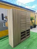 Relatively New 3 Door Wardrobe With Shoe Rack - Image 3