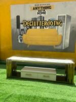 Brand New Top Quality Fancy Steel Stand With Wooden Top Tv Console - Image 7