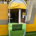 Barely Used Saloon Led Mirror With LG Led Tv