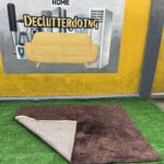 3 Months Used Brown Shaggy Center Rug