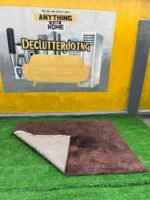 3 Months Used Brown Shaggy Center Rug