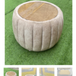 Barely Used Top Quality Upholstery Center Piece With Glass Top