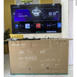 Relatively New 65inch Hisense Frameless 4K UHD Smart TV With Carton And All Accessories (65A6K)