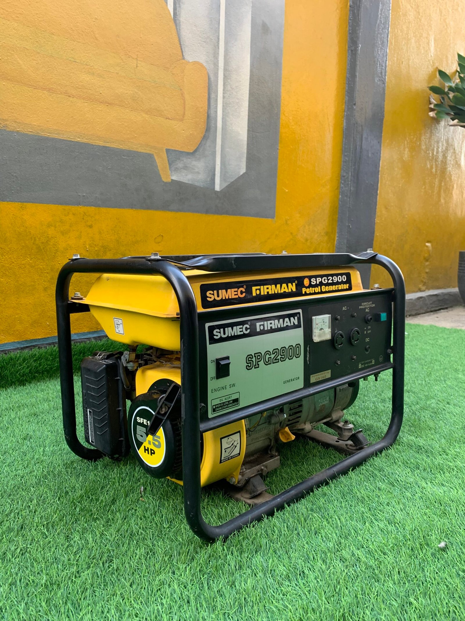 IMG_5922 4 Months Used Sumec Firman 2.0kva Manual Generator (SPG2900) - Image 1