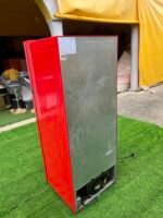 Barely Used Hisense 204 Liters Double Door Refrigerator with Water Dispenser REF 205 DRB (RED) - Image 7