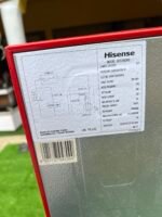 Barely Used Hisense 204 Liters Double Door Refrigerator with Water Dispenser REF 205 DRB (RED) - Image 6