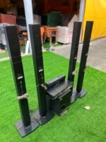 Barely Used LG 330W Bluetooth connectivity Full HD with four 5.1 channel tall speakers Home Theatre (LHD457B ) - Image 4