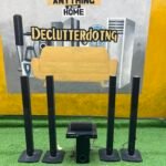 Barely Used LG 330W Bluetooth connectivity Full HD with four 5.1 channel tall speakers Home Theatre (LHD457B )